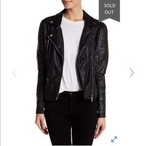 Blank NYC Leather Moto Jacket